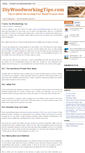 Mobile Screenshot of diywoodworkingtips.com